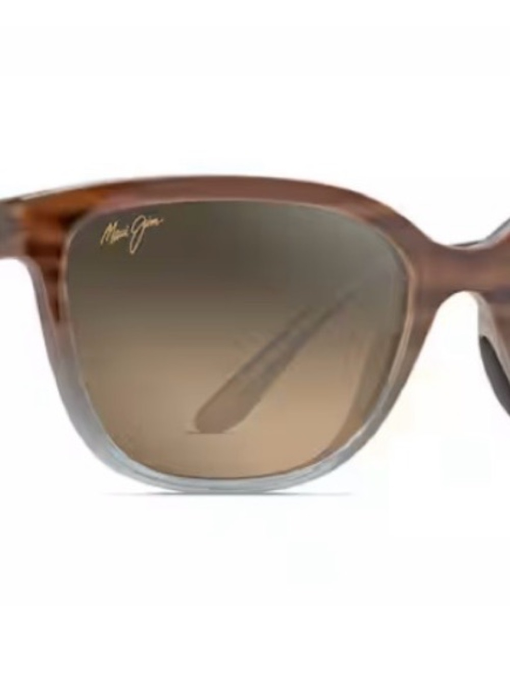 Maui Jim Brown Gradient Oversized Women's Sunglasses - Picture 2 of 5